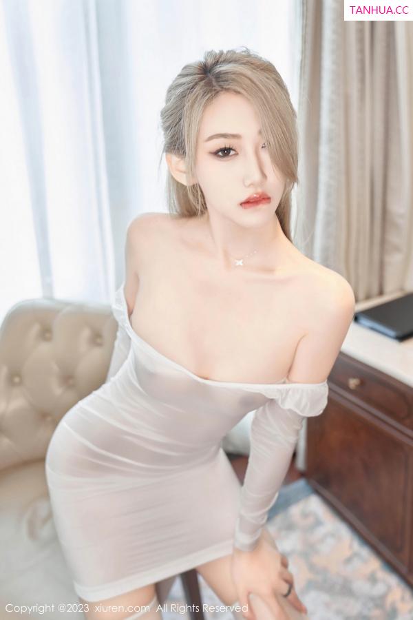   [XiuRen]高清写真图 2023.10.26 No.7566 沈青黛 妩媚美腿第43张图片